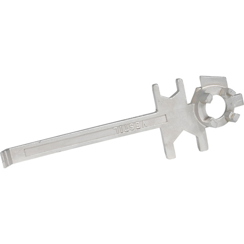 Drum Wrench, 3/4"/2" Opening, 9-1/2" Handle, Stainless Steel GTA Hardware Inc