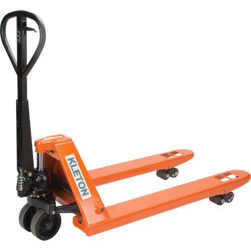 Transpalette manuel super robuste, Acier, 48" lo x 27" la, Capacit&eacute; 11000 lb GTA Hardware Inc