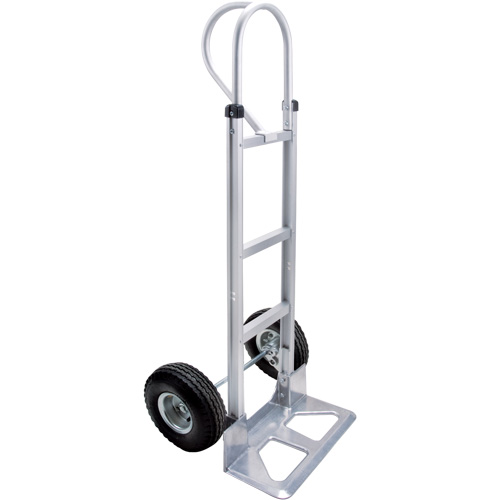 Knocked Down Hand Truck, P-Handle Handle, Aluminum, 52-1/8" Height, 500 lbs. Capacity GTA Hardware Inc