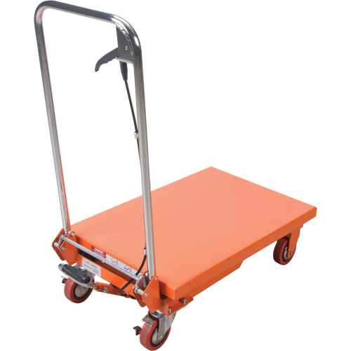 Hydraulic Scissor Lift Table, 27-1/2" L x 17-3/4" W, Steel, 330 lbs. Capacity GTA Hardware Inc