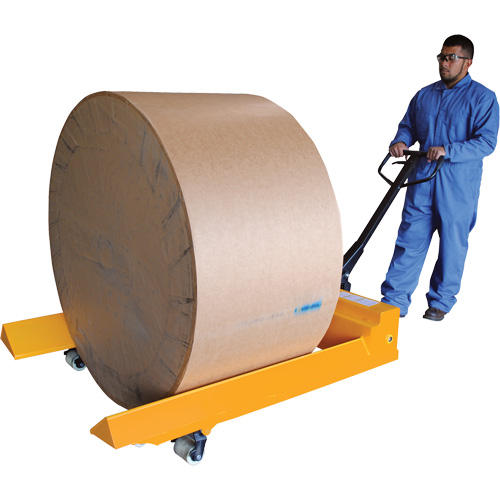 Transpalette pour mat&eacute;riaux en rouleaux, Acier, 48" lo x 7,5" la, Capacit&eacute; 4000 lb GTA Hardware Inc