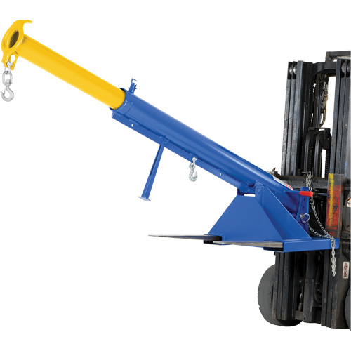 Grue t&eacute;lescopique pour chariot &eacute;l&eacute;vateur &agrave; fourche Orbit Boom GTA Hardware Inc