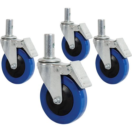 Mini 4" Casters with Locking Pin GTA Hardware Inc