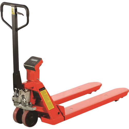 Eco Weigh-Scale Pallet Truck, 45" L x 22.5" W, 4400 lbs. Cap. GTA Hardware Inc