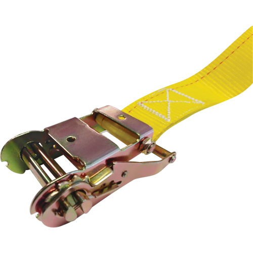 Ratchet Strap, E-Track System, 2" W x 12' L, 1333 lbs. (605 kg) Working Load Limit GTA Hardware Inc