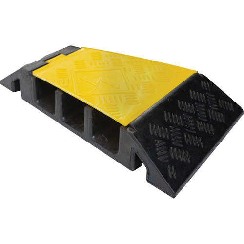 Protecteur de c&acirc;ble tourne-&agrave;-gauche robuste Powerhouse, 3 canaux, 12" lo x 19,75" la x 3" h GTA Hardware Inc