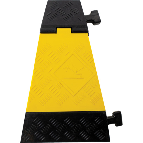 Protecteur de c&acirc;ble tourne-&agrave;-gauche robuste Powerhouse, 3 canaux, 12" lo x 19,75" la x 3" h GTA Hardware Inc