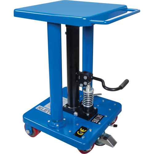 Hydraulic Work Table, 18" L x 18" W, Steel, 500 lbs. Capacity GTA Hardware Inc
