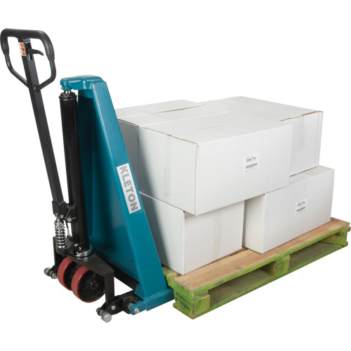 L&egrave;ve-palette manuel &agrave; ciseaux, 45-1/4" lo x 27" la, Acier, Capacit&eacute; de 3300 lb GTA Hardware Inc