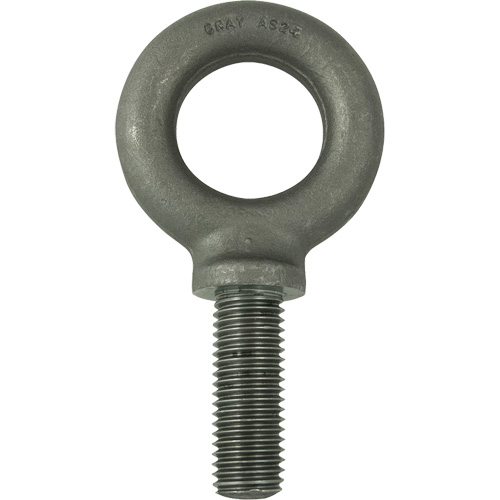 Boulon &agrave; oeil en acier alli&eacute;, 1-1/2" dia, 2" lo, 6400 lb/6400 lb (3.2 tonnes) capacit&eacute; GTA Hardware Inc