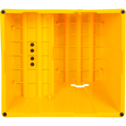 Escabeau industriel, 2 marches, 26" x 22-7/16" x Hauteur 19-11/16" GTA Hardware Inc