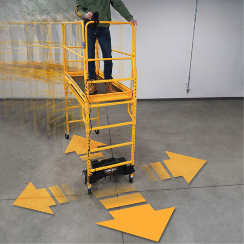 Motorized System for Climb-N-Go Scaffolding GTA Hardware Inc