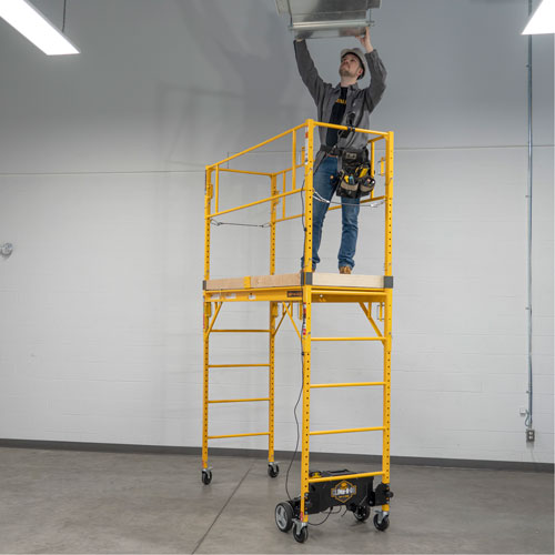 Motorized System for Climb-N-Go Scaffolding GTA Hardware Inc
