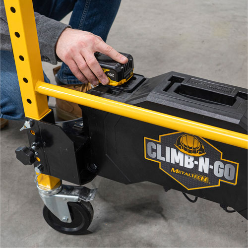 Motorized System for Climb-N-Go Scaffolding GTA Hardware Inc