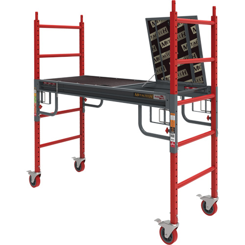 Buildman Baker Drywall Scaffold, 31" D x 6' H GTA Hardware Inc