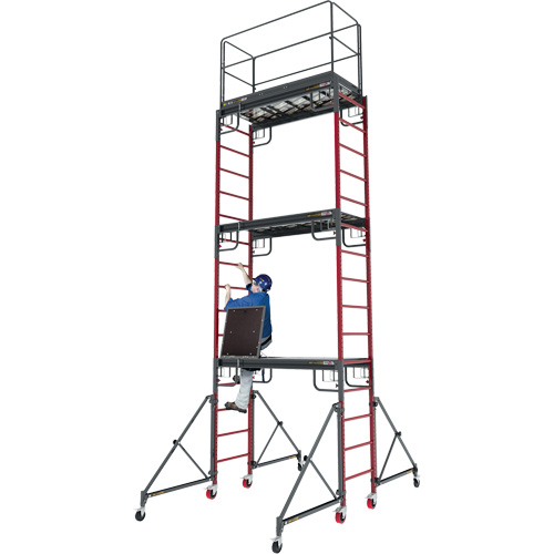 Buildman Baker Drywall Scaffold, 31" D x 6' H GTA Hardware Inc