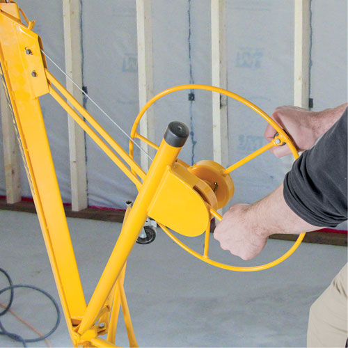 Appareils de levage pour panneaux de cloisons s&egrave;ches GTA Hardware Inc