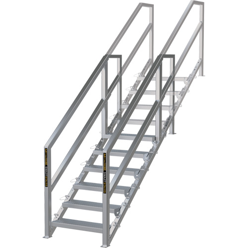 Syst&egrave;me d'escalier modulaire pour la construction de 6-10 marches SmartStairs, 75" ha GTA Hardware Inc