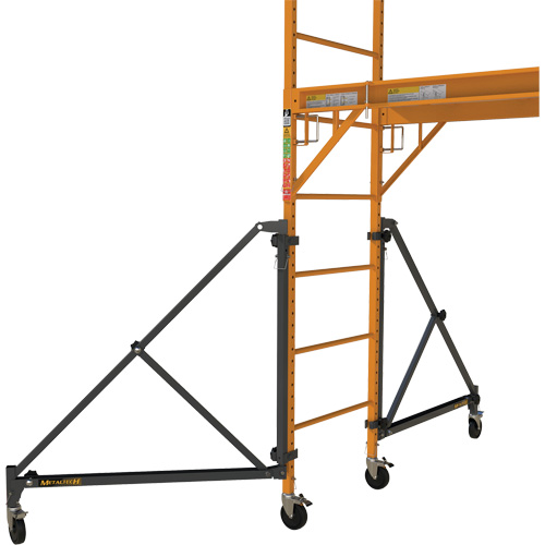 Universal Outriggers with Casters Set GTA Hardware Inc