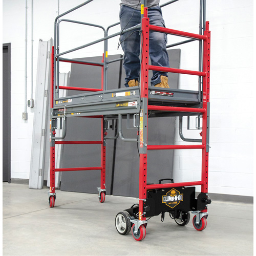 Trousse compl&egrave;te d'&eacute;chafaud motoris&eacute; Buildman Baker 6', 31" p x 118-3/4" h GTA Hardware Inc