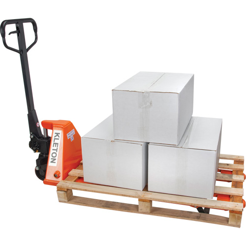 Transpalettes hydrauliques &agrave; profil bas, 48" lo x 20,5" la, Capacit&eacute; de 3300 lb GTA Hardware Inc