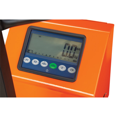 Transpalette &agrave; balance num&eacute;rique, 44,5" lo x 27,75" la, Capacit&eacute; de 4400 lb GTA Hardware Inc