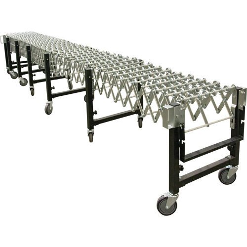 Convoyeur extensible, 18" la x 12' lo, Capacit&eacute; de 200 lb par pi lin. GTA Hardware Inc