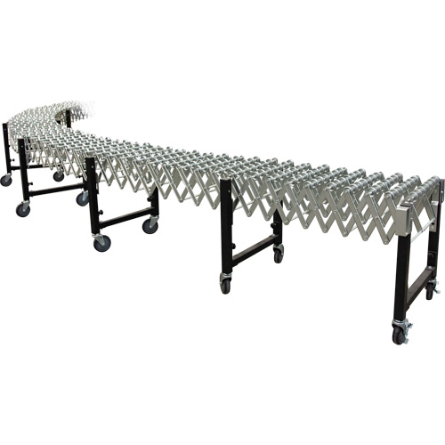 Convoyeur extensible, 18" la x 12' lo, Capacit&eacute; de 200 lb par pi lin. GTA Hardware Inc
