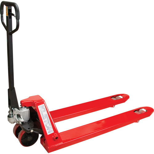 Transpalette manuel, Acier, 48" lo x 21" la, Capacit&eacute; 5500 lb GTA Hardware Inc