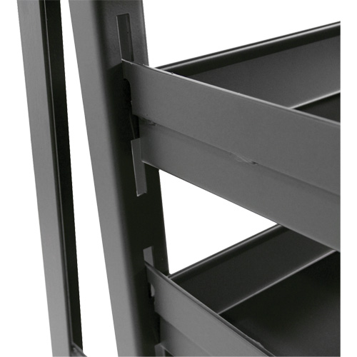 Chariot &agrave; cadre en A robuste &agrave; un c&ocirc;t&eacute; avec 6 plateaux, 38" x 25" x 63", Capacit&eacute; 2500 lb GTA Hardware Inc