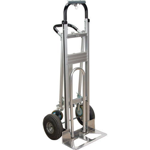 Chariot &agrave; main convertible 3-en-1, Aluminium, Capacit&eacute; 600 lb GTA Hardware Inc