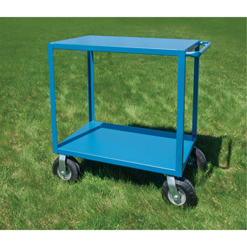  Chariot &agrave; tablettes pour l'ext&eacute;rieur, 2 Tiers, 24" la x 39" h x 51" p, Capacit&eacute; 1200 lb GTA Hardware Inc