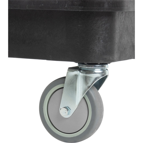 Chariot utilitaire avec tablette &agrave; bordure profonde, 3 tiers, 19" x 39-1/2" x 28-1/4", Capacit&eacute; 330 lb GTA Hardware Inc