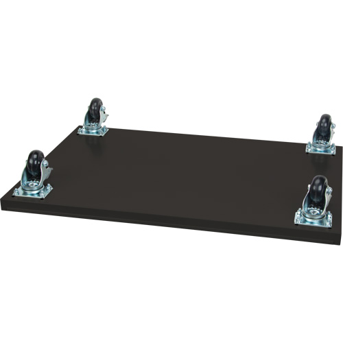 Socle roulant pour armoire, 18" la x 36" p x 1,375" h, Capacit&eacute; de 1000 lb GTA Hardware Inc