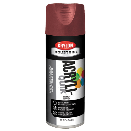 Laque industrielle Acryli-Quik, Brun roux, Tr&egrave;s mat, 12 oz, Canette a&eacute;rosol GTA Hardware Inc