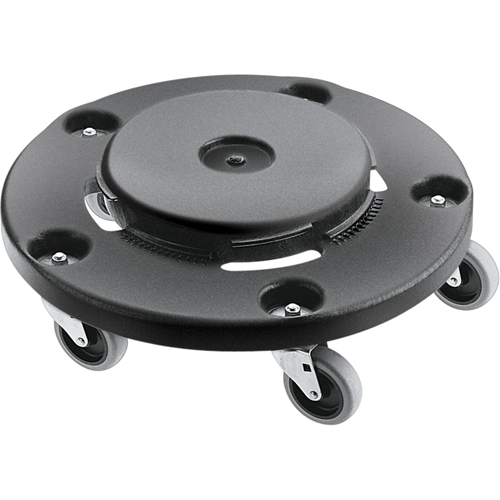 Chariot &agrave; visser Brute, Poly&eacute;thyl&egrave;ne, Noir, Convient aux contenants 20 - 55 US gal. GTA Hardware Inc