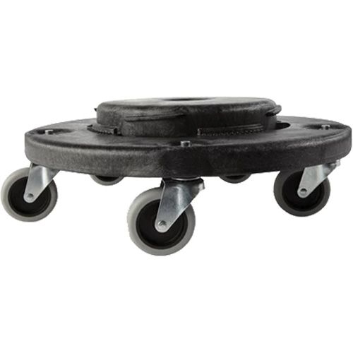 Chariot &agrave; visser Brute, Poly&eacute;thyl&egrave;ne, Noir, Convient aux contenants 20 - 55 US gal. GTA Hardware Inc