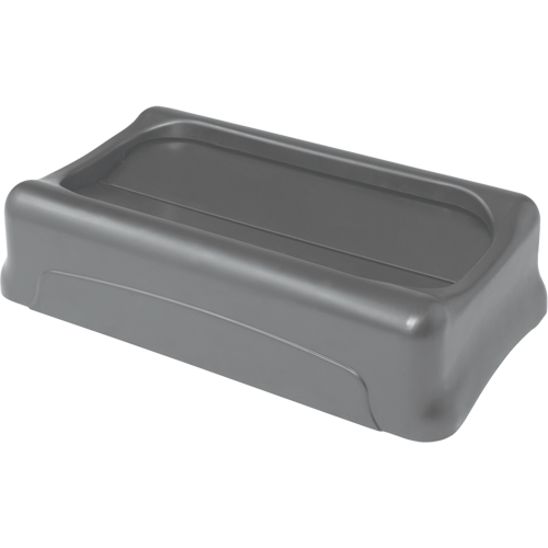 Slim Jim&reg; Top, Swing Lid, Plastic, Fits Container Size: 22" x 11" GTA Hardware Inc