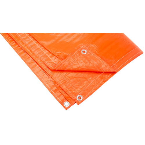 B&acirc;ches isol&eacute;es, Poly&eacute;thyl&egrave;ne, Orange, 20' x 12' x 8 mils GTA Hardware Inc