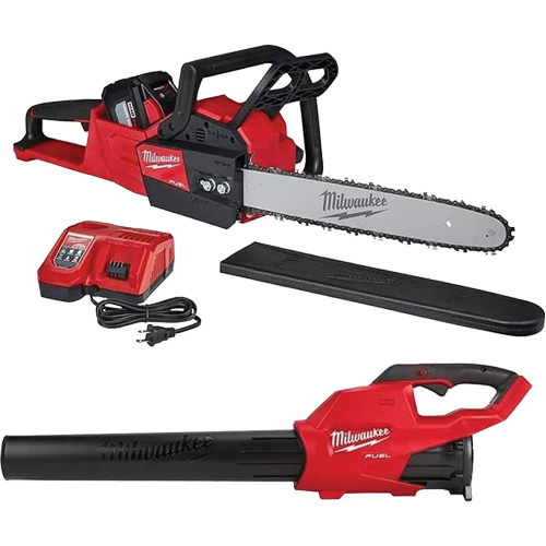 Cordless Chainsaw & Blower Kit, 16", Battery Powered, 18 V GTA Hardware Inc