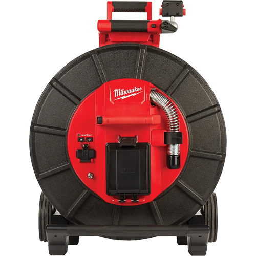 Syst&egrave;me modulaire d'inspection de pipeline raide de 200' M18, T&ecirc;te de cam&eacute;ra 34 mm (1,33") GTA Hardware Inc