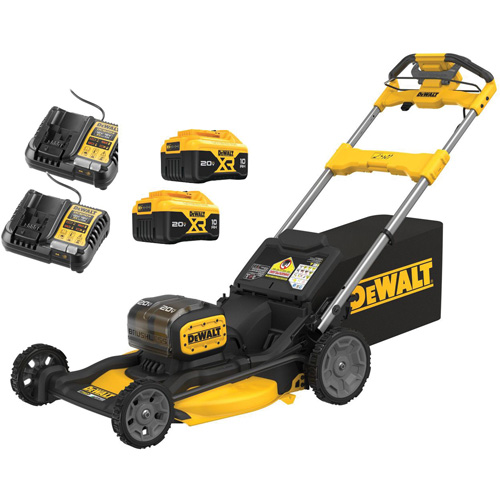 Trousse tondeuse &agrave; gazon sans balais sans fil 21 po XR 2X20V MAX*, Pouss&eacute;e automatique, &agrave; pile, Largeur de coupe 21" GTA Hardware Inc