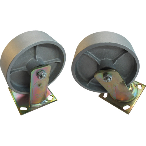 Steel Self-Dumping Hoppers - Caster Sets For Hoppers GTA Hardware Inc