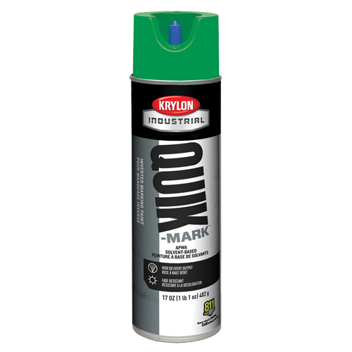 Industrial Quik-Mark Solvent-Based Inverted Marking Paint, 17 oz., Aerosol Can GTA Hardware Inc