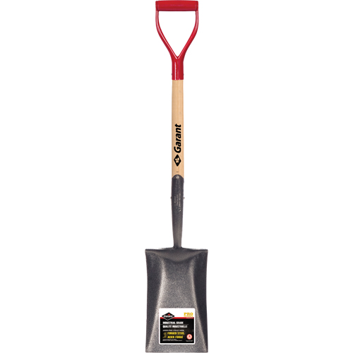Pro Garden Spade, Wood, Forged Steel Blade, D-Grip Handle, 25-1/2" Long GTA Hardware Inc