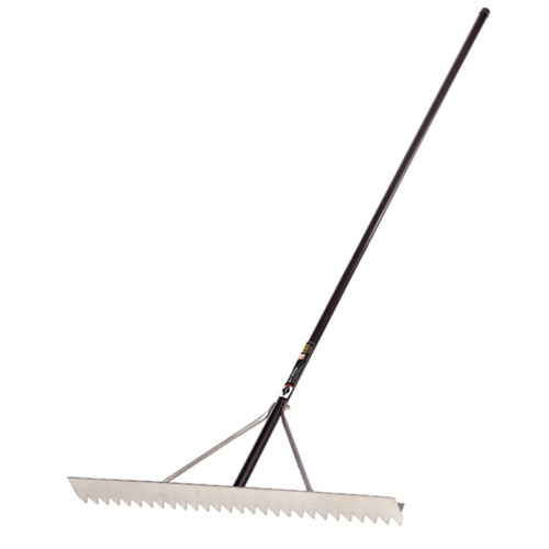R&acirc;teau pour asphalte Pro, 36" la, Lame Aluminium, 28 dents GTA Hardware Inc