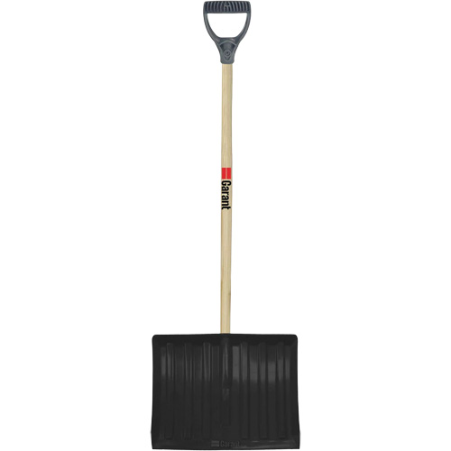 Nordic Snow Shovel, Polypropylene Blade, 17-3/4" Wide, D-Grip Handle GTA Hardware Inc