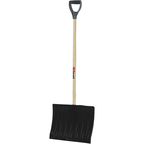 Nordic Snow Shovel, Polypropylene Blade, 17-3/4" Wide, D-Grip Handle GTA Hardware Inc
