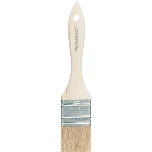 Chip Paint Brush, White China, Wood Handle, 1-1/2" Width GTA Hardware Inc