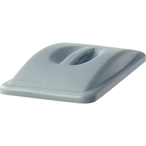 Slim Jim&reg; Handle Top, Flat Lid, Plastic, Fits Container Size: 20-3/8" x 11-5/16" GTA Hardware Inc